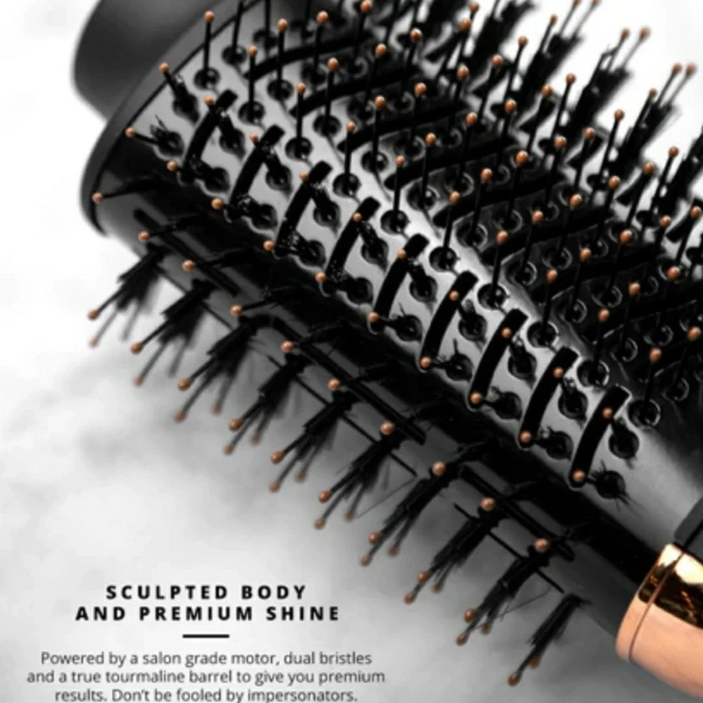 New FoxyBae Rose Gold Blowout Dryer Brush Pro
